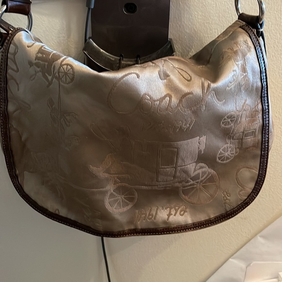 Coach Stagecoach Carraige Crossbody Shoulder Bag Vintage Adjustable - Picture 2 of 7